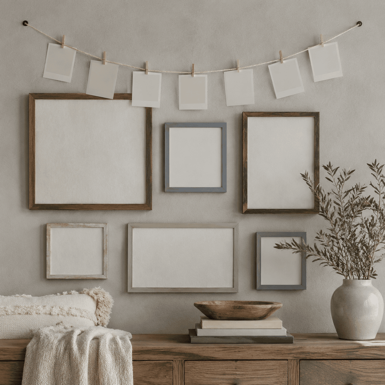 Photo Clip Garland