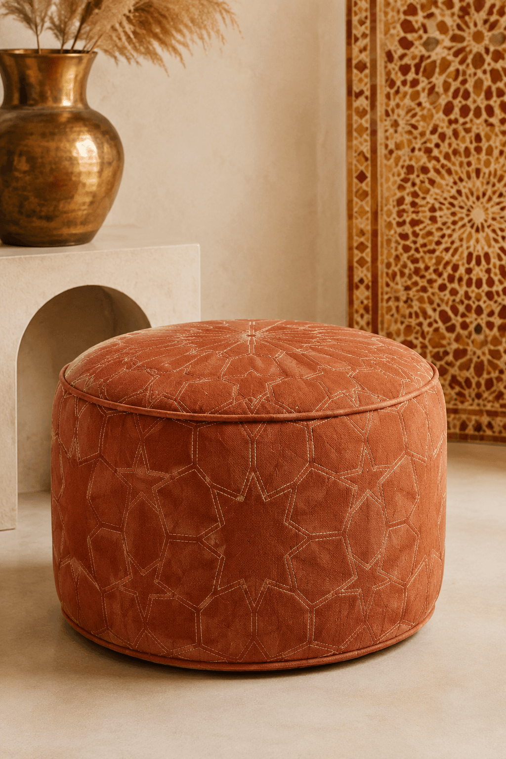 Ottoman Pouf Cover